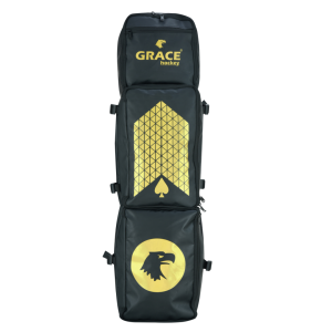 Grace ACE Medium Stick Bag Tarpaulin | Black/Gold