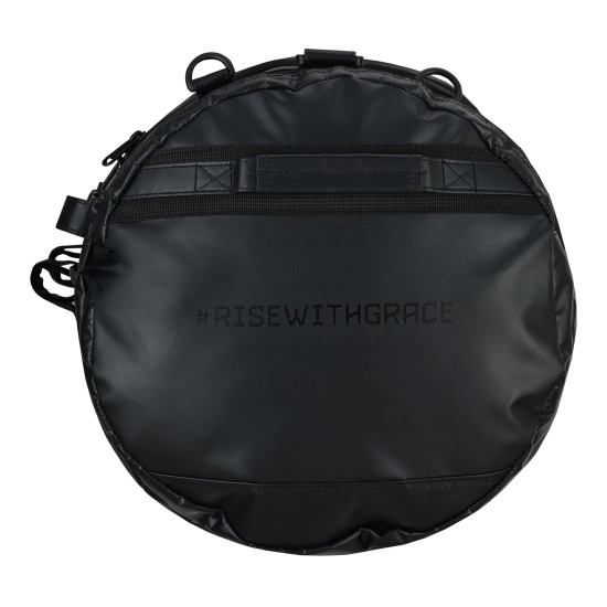 Grace Aether Duffle Bag Tarpaulin| Black/Black