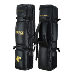 Grace Aether Medium Stick Bag Tarpaulin | Black/Gold
