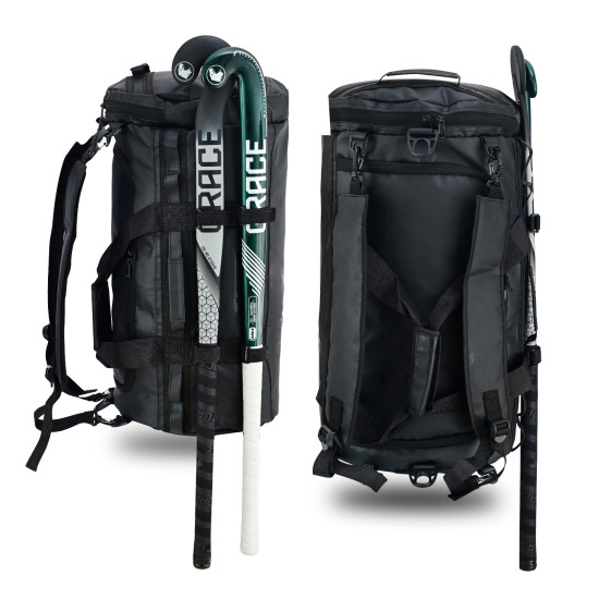 Apex Duffle Bag Tarpaulin| Black